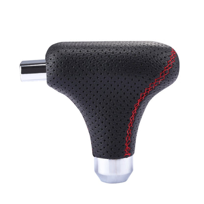 Universal Vehicle Car Black Leather Shifter Cover Manual Automatic Gear Shift Knob by buy2fix