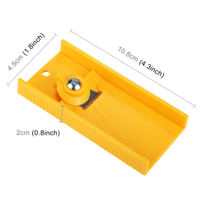 Car Vehicle Fiber Vinyl Film Sticker Wrap Safety Cutter Cutting Styling Wrap Tool(Yellow) by buy2fix