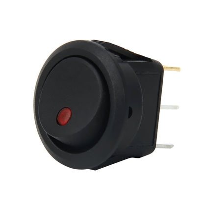 20 Amp 12 Volt Triple Plugs LED ON OFF Rocker Power Switch (Red Light) - Car Switches by buy2fix | Online Shopping UK | buy2fix