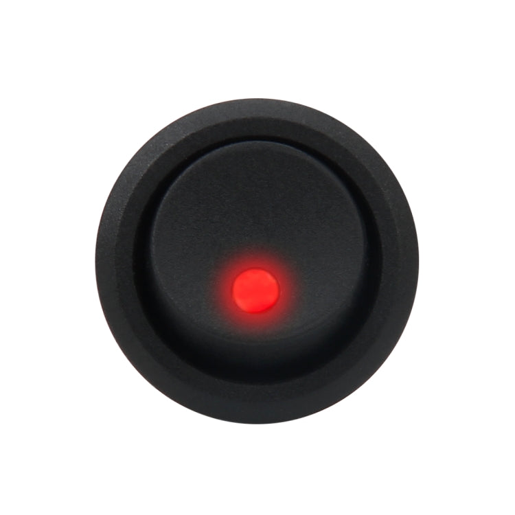 20 Amp 12 Volt Triple Plugs LED ON OFF Rocker Power Switch (Red Light) - Car Switches by buy2fix | Online Shopping UK | buy2fix