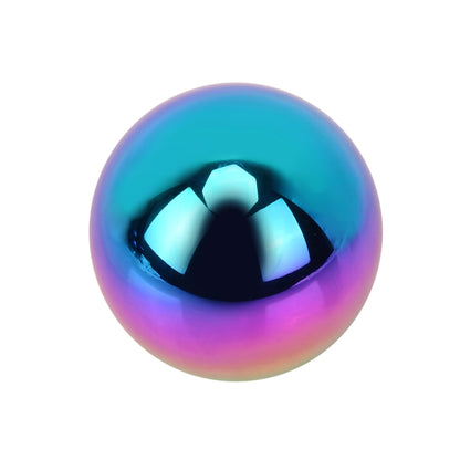 Universal Vehicle Car Gradient Blue Screwed Shifter Cover Manual Automatic Aluminum Gear Shift Knob by buy2fix