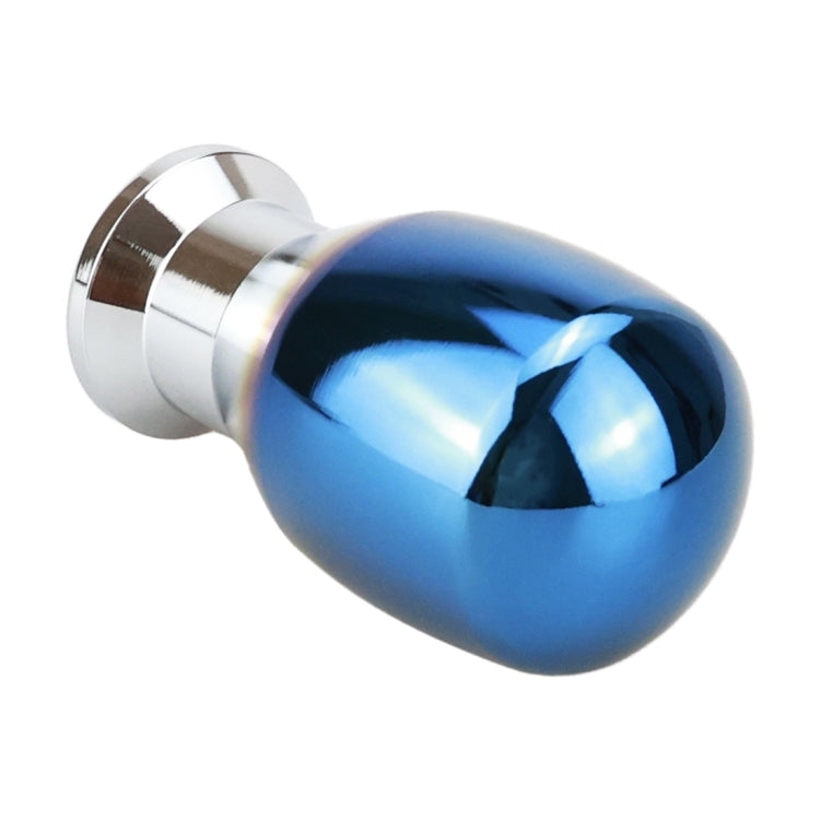 Universal Vehicle Car Blue Aluminum Alloy Gear Shifter Lever Manual Automatic Shift Knob Adapter, Size: 4.4x7.8cm by buy2fix