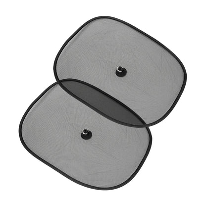 2 PCS Car Net Yarn Sunscreen Insulation Window Sunshade Cover, Size: 44*36cm by buy2fix