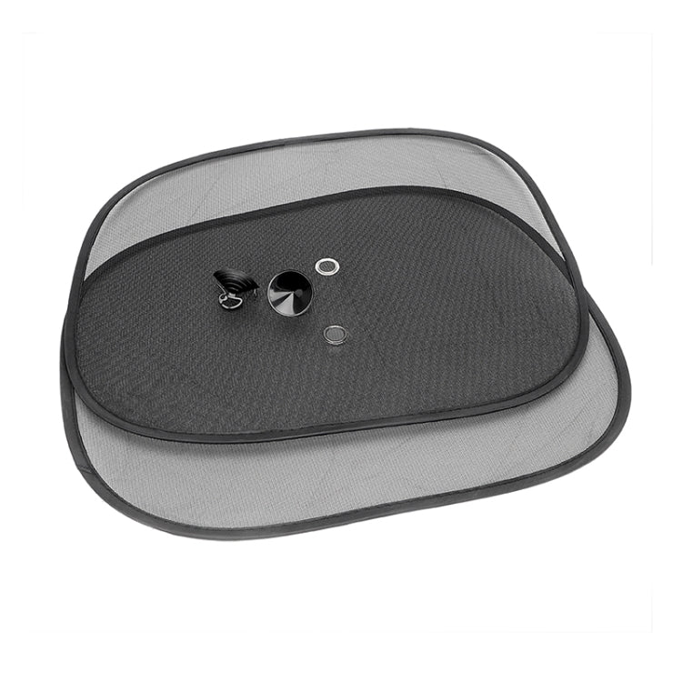 2 PCS Car Net Yarn Sunscreen Insulation Window Sunshade Cover, Size: 44*36cm by buy2fix