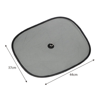 2 PCS Car Net Yarn Sunscreen Insulation Window Sunshade Cover, Size: 44*36cm by buy2fix