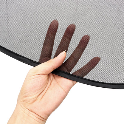 2 PCS Car Net Yarn Sunscreen Insulation Window Sunshade Cover, Size: 44*36cm by buy2fix