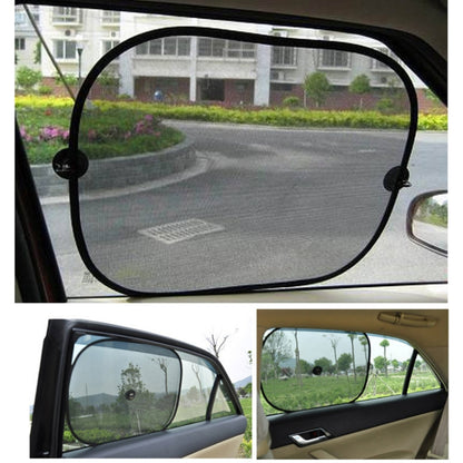2 PCS Car Net Yarn Sunscreen Insulation Window Sunshade Cover, Size: 44*36cm by buy2fix