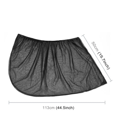 2 PCS Car Rear Window Net Yarn Sunscreen Insulation Window Sunshade Cover, Size: 113*50cm by buy2fix