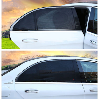 2 PCS Car Rear Window Net Yarn Sunscreen Insulation Window Sunshade Cover, Size: 113*50cm by buy2fix