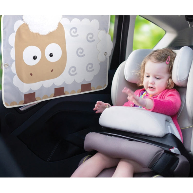 Car Large Rear Window Sunscreen Insulation Window Sunshade Cover, Size: 70*50cm by buy2fix