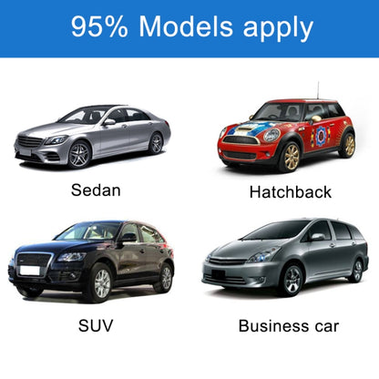 Car Large Rear Window Sunscreen Insulation Window Sunshade Cover, Size: 70*50cm by buy2fix