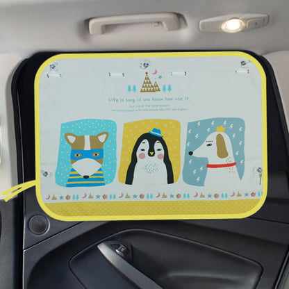 Car Large Rear Window Sunscreen Insulation Window Sunshade Cover, Size: 70*50cm by buy2fix