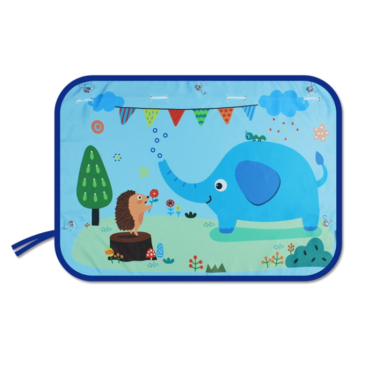 Car Large Rear Window Sunscreen Insulation Window Sunshade Cover, Size: 70*50cm by buy2fix