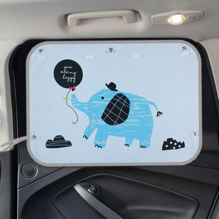Car Large Rear Window Sunscreen Insulation Window Sunshade Cover, Size: 70*50cm by buy2fix