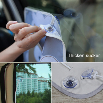 Car Large Rear Window Sunscreen Insulation Window Sunshade Cover, Size: 70*50cm by buy2fix