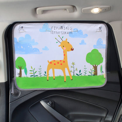 Car Large Rear Window Sunscreen Insulation Window Sunshade Cover, Size: 70*50cm by buy2fix