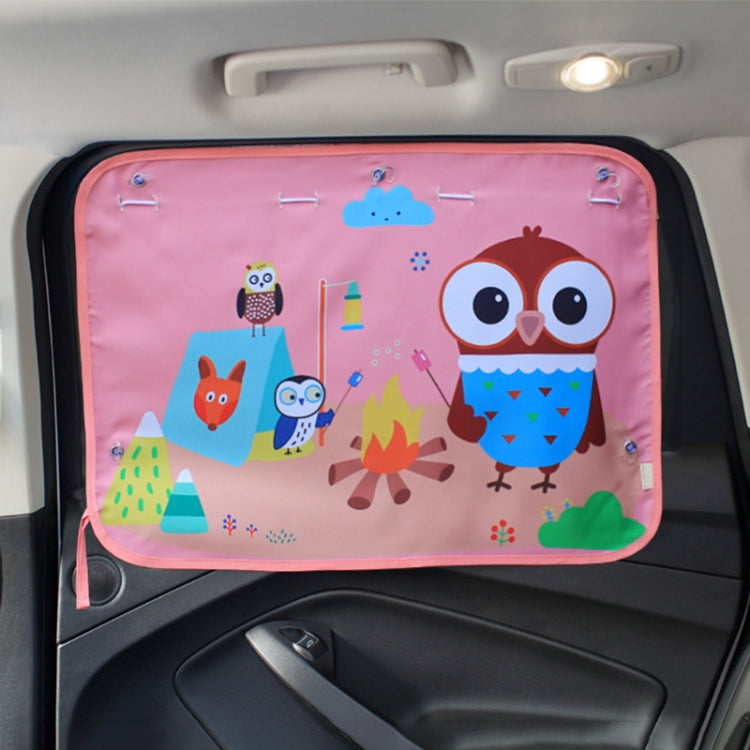 Car Large Rear Window Sunscreen Insulation Window Sunshade Cover, Size: 70*50cm by buy2fix