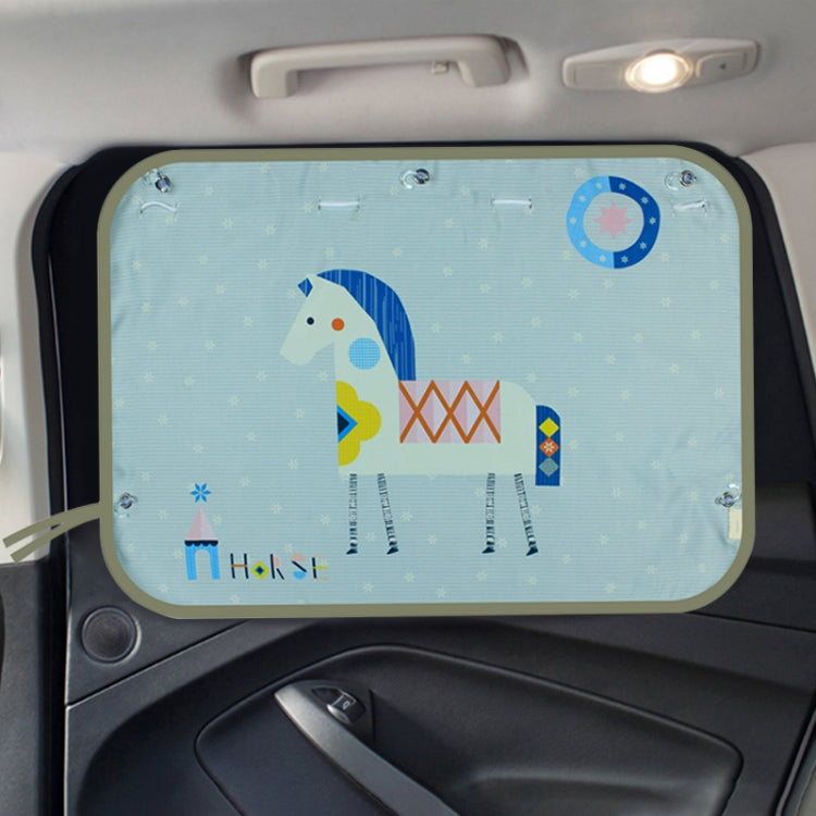 Car Large Rear Window Sunscreen Insulation Window Sunshade Cover, Size: 70*50cm by buy2fix