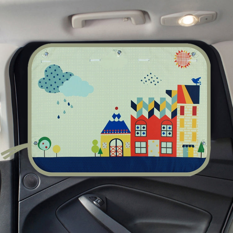 Car Large Rear Window Sunscreen Insulation Window Sunshade Cover, Size: 70*50cm by buy2fix