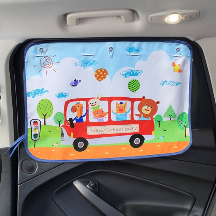 Car Large Rear Window Sunscreen Insulation Window Sunshade Cover, Size: 70*50cm by buy2fix