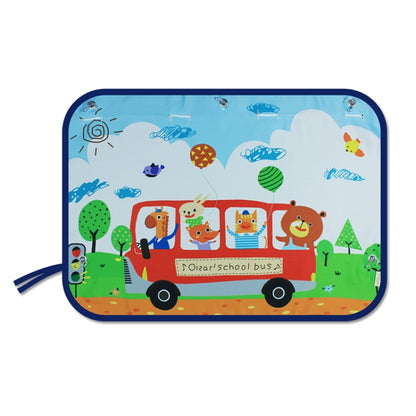 Car Large Rear Window Sunscreen Insulation Window Sunshade Cover, Size: 70*50cm by buy2fix