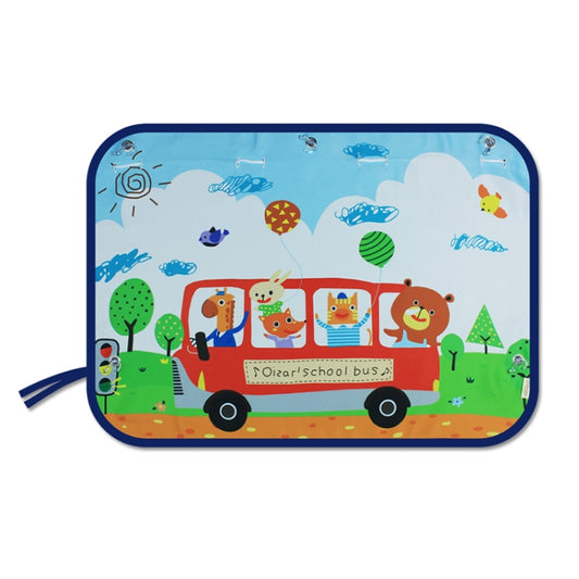 Car Large Rear Window Sunscreen Insulation Window Sunshade Cover, Size: 70*50cm by buy2fix