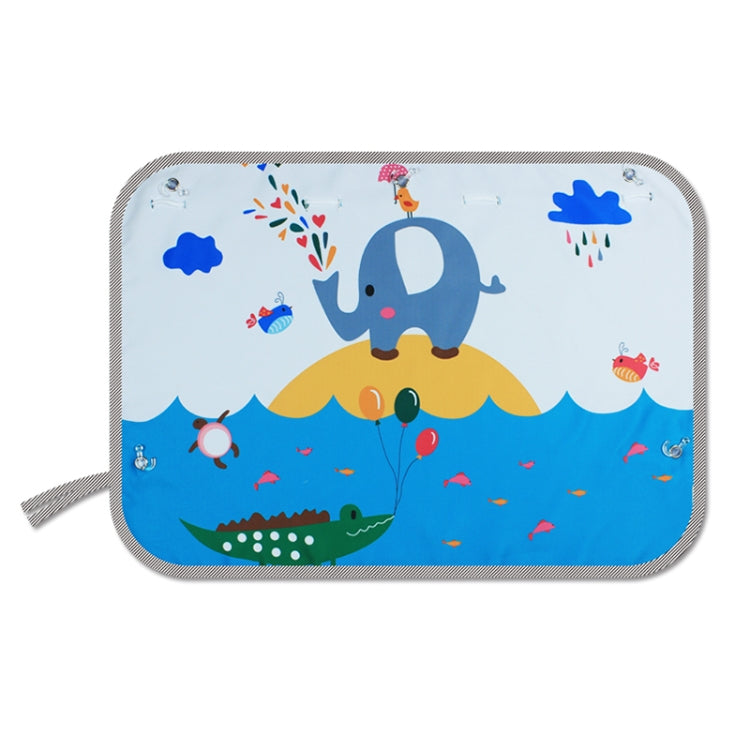 Car Large Rear Window Sunscreen Insulation Window Sunshade Cover, Size: 70*50cm by buy2fix