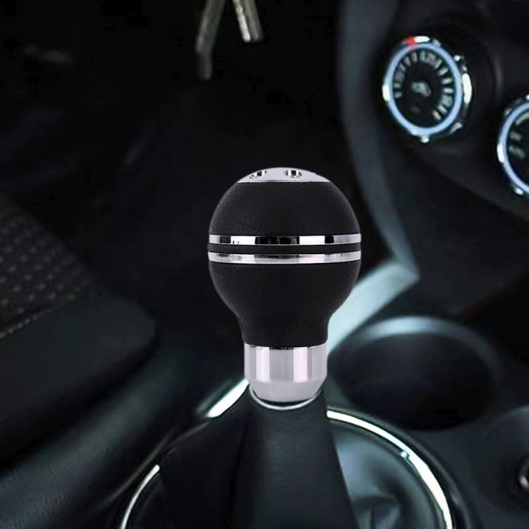 Universal Vehicle Car Shifter Leather Cover Ball Shape Manual Automatic Gear Shift Knob by buy2fix