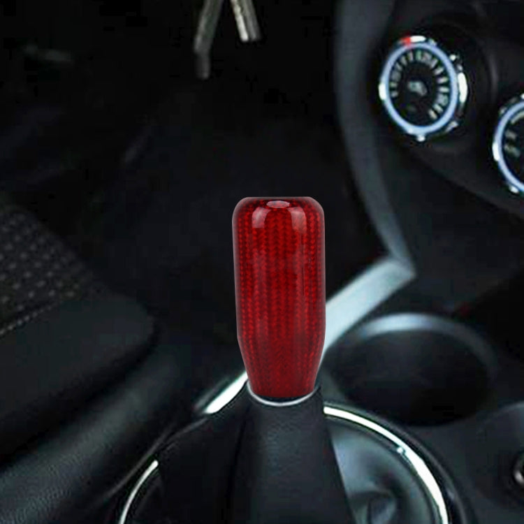Universal Vehicle Car Shifter Cover Manual Automatic Carbon Fiber Gear Shift Knob by buy2fix