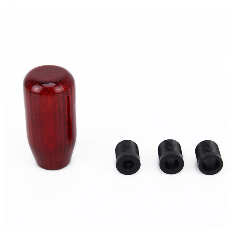 Universal Vehicle Car Shifter Cover Manual Automatic Carbon Fiber Gear Shift Knob by buy2fix