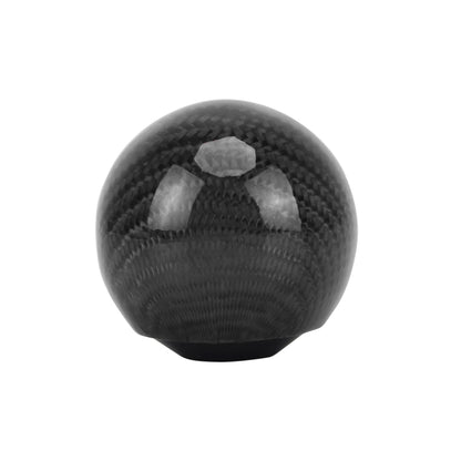 Universal Vehicle Car Shifter Cover Manual Automatic Carbon Fiber Ball Gear Shift Knob (Black) - Shift Knob by buy2fix | Online Shopping UK | buy2fix