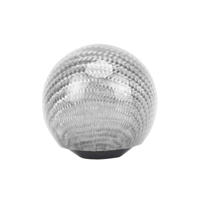 Universal Vehicle Car Shifter Cover Manual Automatic Carbon Fiber Ball Gear Shift Knob (Silver) - Shift Knob by buy2fix | Online Shopping UK | buy2fix