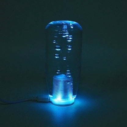 Universal Car Truck Transparent Bubble Colors LED Light Shift Knob Gear Lever Shifter, Length: 10cm by buy2fix