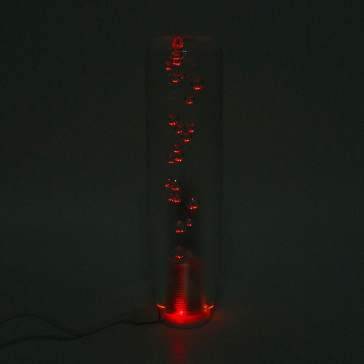 Universal Car Truck Transparent Bubble Colors LED Light Shift Knob Gear Lever Shifter, Length: 20cm by buy2fix