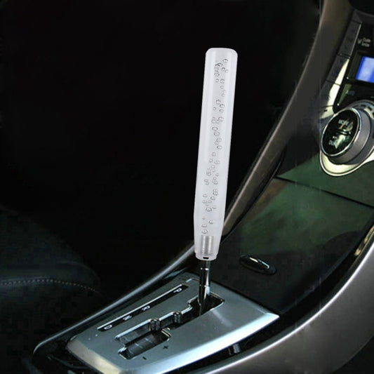 Universal Car Truck Transparent Bubble Colors LED Light Shift Knob Gear Lever Shifter, Length: 30cm by buy2fix