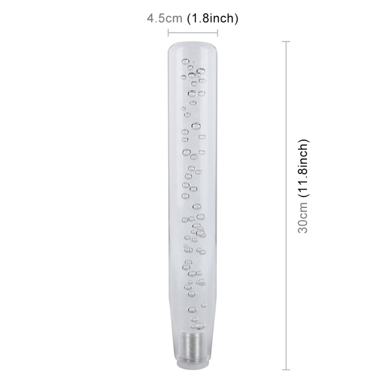 Universal Car Truck Transparent Bubble Colors LED Light Shift Knob Gear Lever Shifter, Length: 30cm by buy2fix