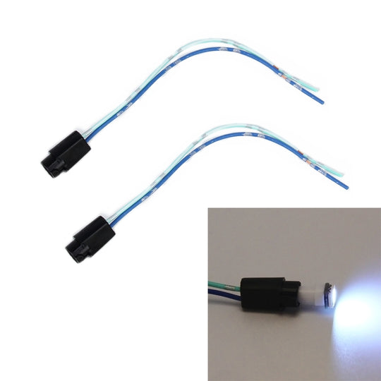 2 PCS Sockel Auto Lampenfassung Adapter