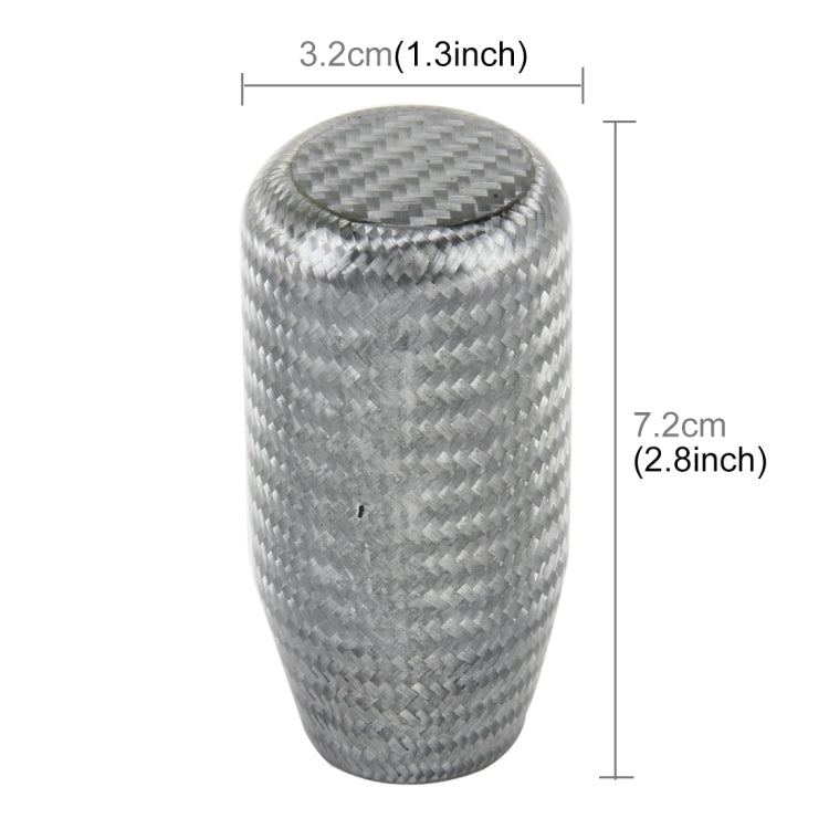 Universal Car Gear Shift Knob Modified Car Gear Shift Knob Auto Transmission Shift Lever Knob Carbon Lead Gear Knobs by buy2fix