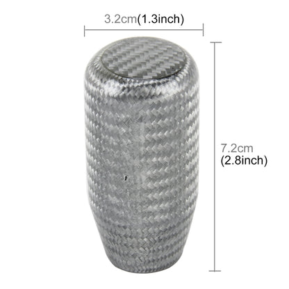 Universal Car Gear Shift Knob Modified Car Gear Shift Knob Auto Transmission Shift Lever Knob Carbon Lead Gear Knobs by buy2fix