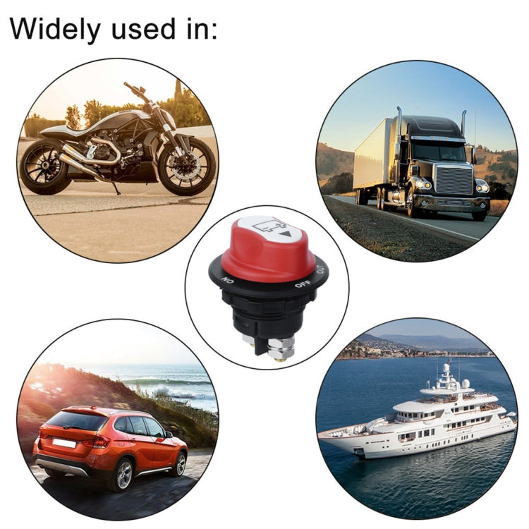 Jtron On/Off Car Battery Switch Car Battery Master Switch MAX DC 32V 100A CONT 150A INT Use for Cars / Off-road Vehicle / Truck - Car Switches by buy2fix | Online Shopping UK | buy2fix