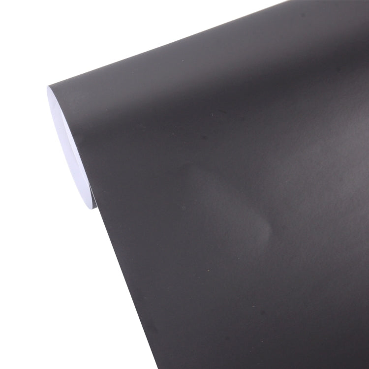 5m * 0.5m Ice Blue Metallic Matte Icy Ice Car Decal Wrap Auto Wrapping Vehicle Sticker Motorcycle Sheet Tint Vinyl Air Bubble Free(Black) by buy2fix