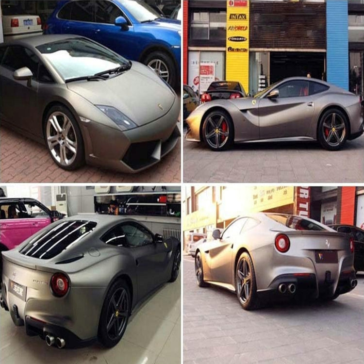 5m * 0.5m Ice Blue Metallic Matte Icy Ice Car Decal Wrap Auto Wrapping Vehicle Sticker Motorcycle Sheet Tint Vinyl Air Bubble Free(Rose Gold) by buy2fix