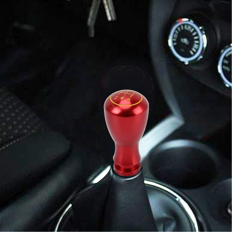 Universal Car Gear Shift Knob Modified Car Gear Shift Knob Auto Transmission Shift Lever Knob Gear Knobs(Red) by buy2fix