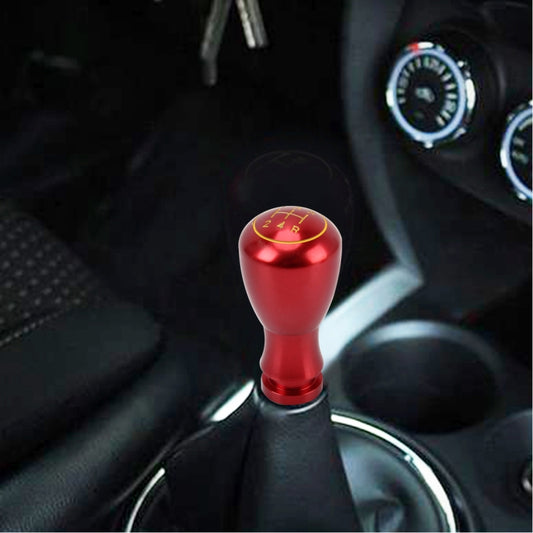Universal Car Gear Shift Knob Modified Car Gear Shift Knob Auto Transmission Shift Lever Knob Gear Knobs(Red) by buy2fix