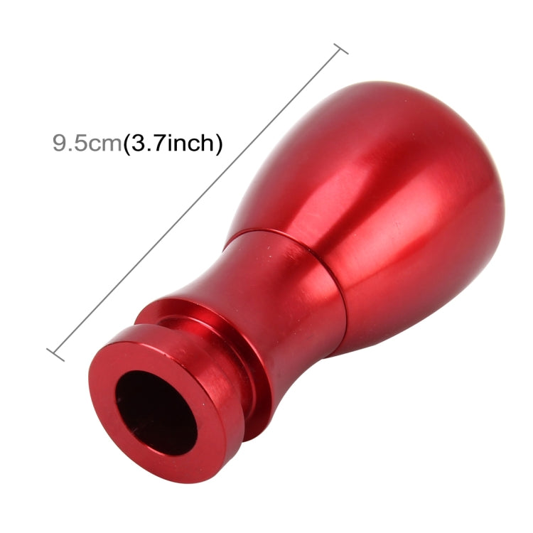 Universal Car Gear Shift Knob Modified Car Gear Shift Knob Auto Transmission Shift Lever Knob Gear Knobs(Red) by buy2fix