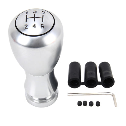 Universal Car Gear Shift Knob Modified Car Gear Shift Knob Auto Transmission Shift Lever Knob Gear Knobs(Silver) by buy2fix