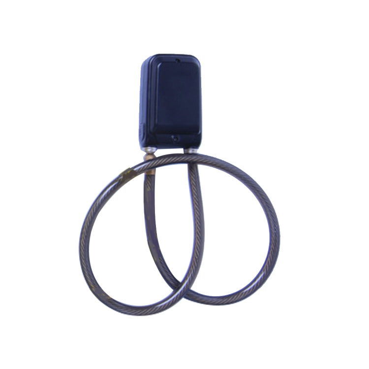 Bicycle Password Alarm IP44 Waterproof Burglar Vibration Alarm(Black) by buy2fix