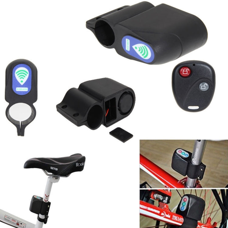 Universal Wireless Security Alarm Bicycle Alarm with Remote Control by buy2fix