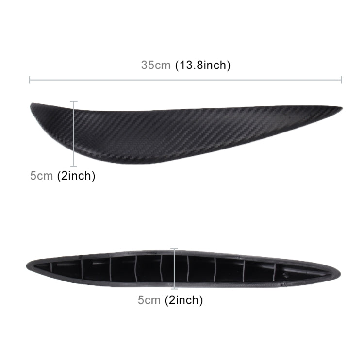 TCM-237 2 PCS Universal Car Body Plastic Anti-collision Sticker Bar Bumper Protector by buy2fix