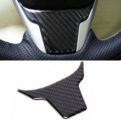 Carbon Fiber Steering Wheel Cover Trim Decal Interior DIY Decorative Sticker for Honda Civic 10th Gen 2016-2019 by buy2fix